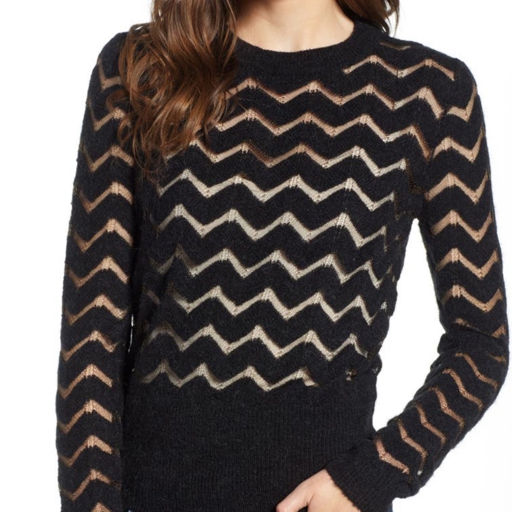 Easy stripe pullover sweater